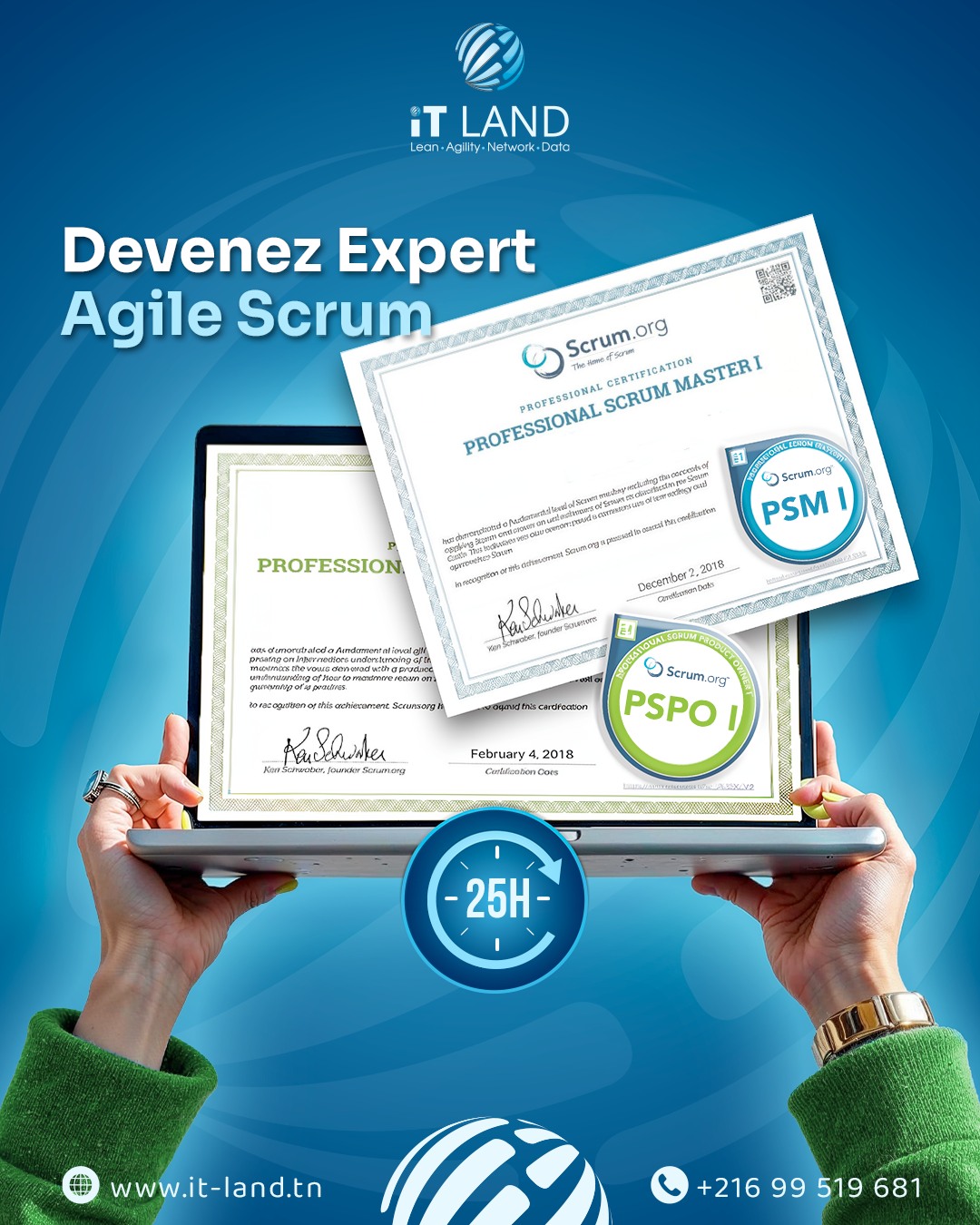 PSM I & PSPO I (Scrum)